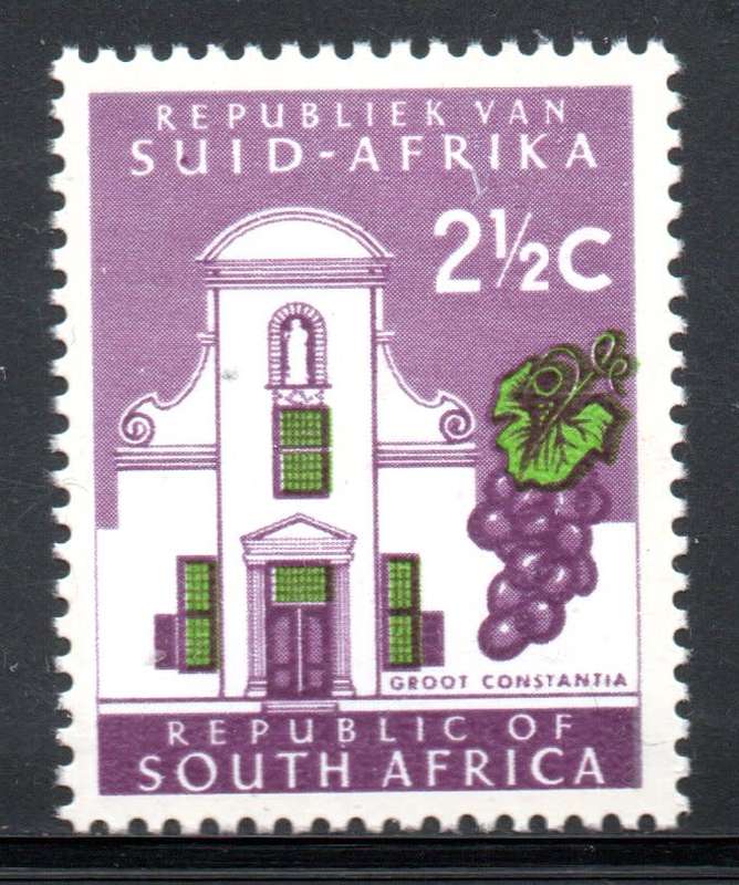 South Africa - 1969-1972 Definitive 2.5c wmk left MNH SACC 291b