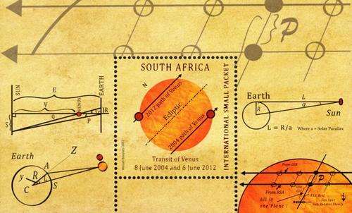 South Africa - 2012 Transit of Venus MS MNH SACC 2223