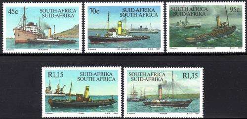 South Africa - 1994 Tugboats Set MNH SACC 866-870
