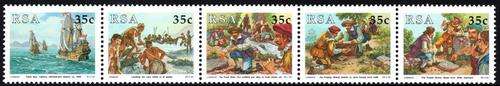 South Africa - 1992 National Stamp Day Set MNH SACC 762-766