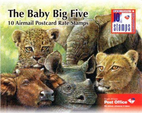 South Africa - 2012 Baby Big Five Booklet SACC 2226