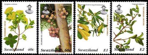 Swaziland - 1996 Trees Set MNH SG 662-665