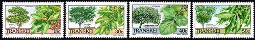 Transkei - 1989 Trees Set MNH SACC 244-247