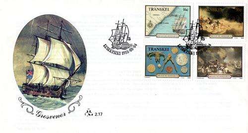 Transkei - 1988 Grosvenor Shipwreck FDC 2.17