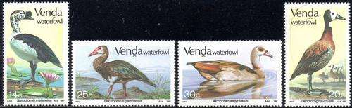 Venda - 1987 Waterfowl Set MNH SACC 151-154