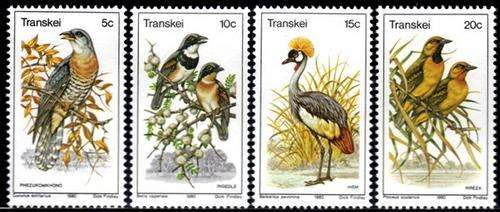 Transkei - 1980 Birds Set MNH SACC 75-78