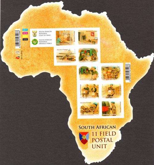 South Africa - 2012 Field Postal Unit Sheet MNH SACC 2230