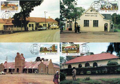 Transkei - 1983 Post Offices (1st series) Maxi Card Set