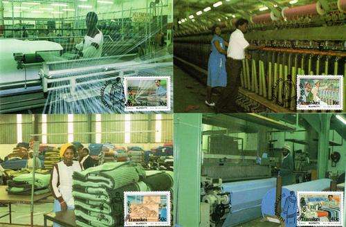 Transkei - 1988 Blanket Factory Maxi Card Set