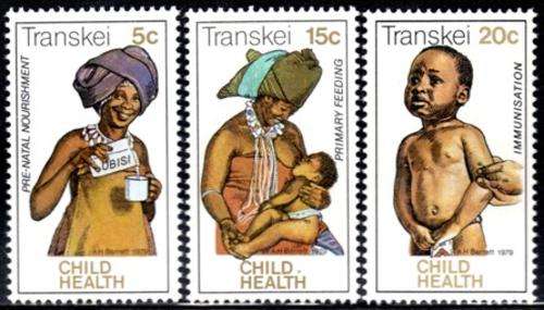 Transkei - 1979 Child Health Set MNH SACC 62-64