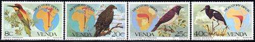 Venda - 1983 Migratory Birds (1st series) Set MNH SACC 71-74