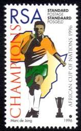 South Africa - 1996 African Cup of Nations Champions MNH SACC 939