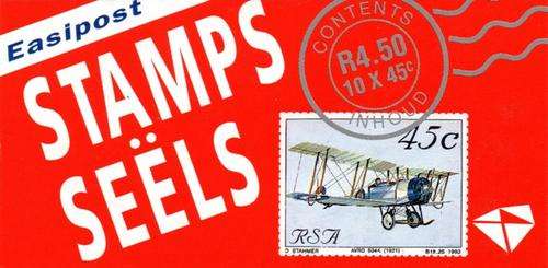 South Africa - 1993 Aviation Booklet Pane 2