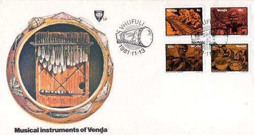 Venda - 1981 Musical Instruments FDC 1.9