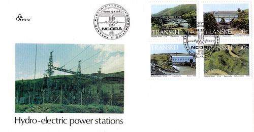Transkei - 1986 Hydro-Electric Power Stations FDC 2.9