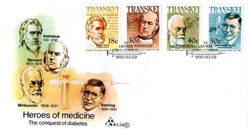 Transkei - 1990 Heroes of Medicine (5th series) FDC 2.24