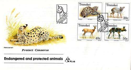 Transkei - 1988 Endangered Animals FDC 2.18