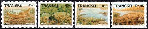 Transkei - 1993 Prehistoric Animals Set MNH SACC 305-308
