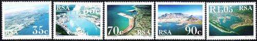 South Africa - 1993 Harbours Set MNH SACC 790-794
