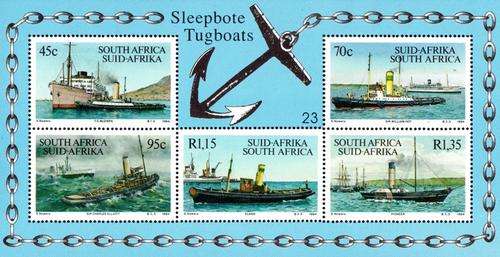 South Africa - 1994 Tugboats MS MNH SACC 871