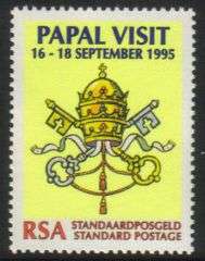 South Africa - 1995 Papal Visit MNH SACC 913