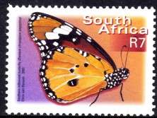South Africa - 2001 7th Definitive R7 Butterfly MNH