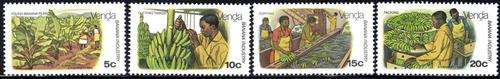 Venda - 1980 Banana Cultivation Set MNH SACC 30-33