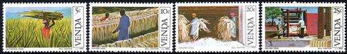 Venda - 1982 Sisal Cultivation Set MNH SACC 55-58