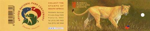 South Africa - 1998 Big Five Lioness KNP Booklet 1998.01.26 MNH SACC 1085
