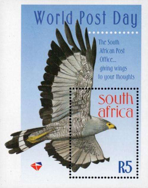 South Africa - 1998 World Post Day MS MNH SACC 1146
