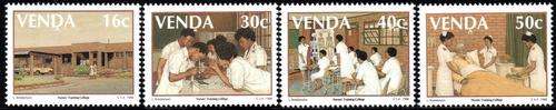 Venda - 1988 Nurse's Training College Set MNH SACC 176-179