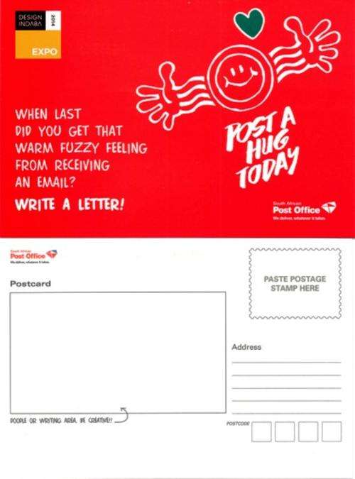 South Africa - 2014 Design Indaba EXPO Postcard