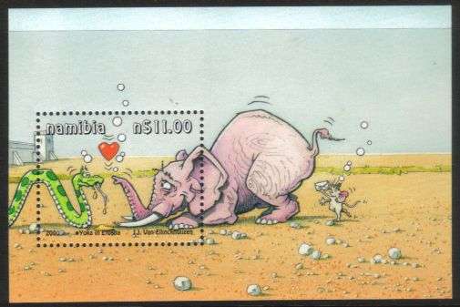Namibia - 2000 Yoka Snake MS MNH SACC 346