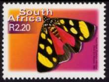South Africa - 2002 7th Definitive R2.20 Moth MNH