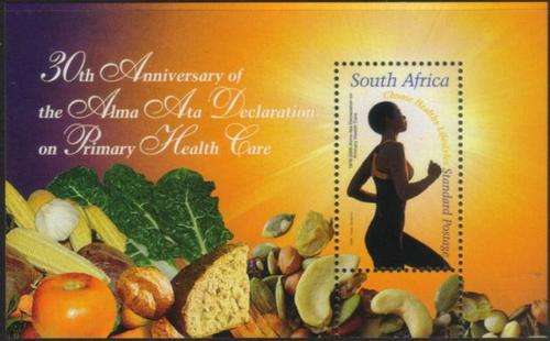 South Africa - 2008 30th Anniv of Alma Ata Declaration MS MNH SACC 1899