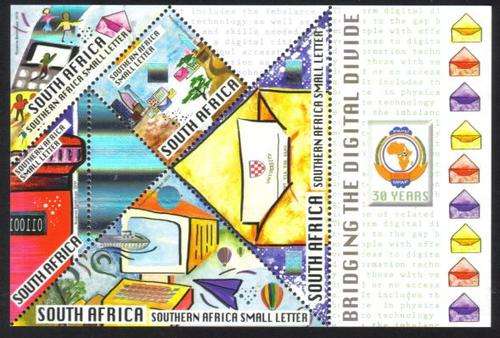 South Africa - 2010 Digital Divide MS MNH SACC 1992
