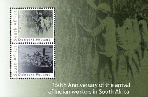 South Africa - 2011 Indian Indentured Labour MS #2 MNH SACC 2214