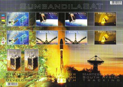 South Africa - 2011 SUMBANDILASAT Sheet MNH SACC 2171
