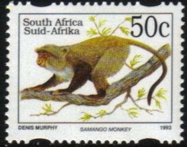 South Africa - 1993 6th Definitive 50c Type II HSPH MNH  SACC 832c