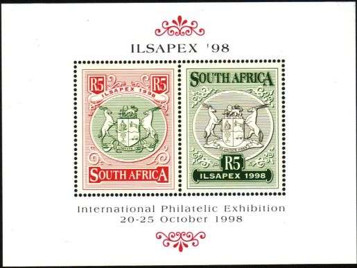 South Africa - 1998 ILSAPEX MS MNH SACC 1156