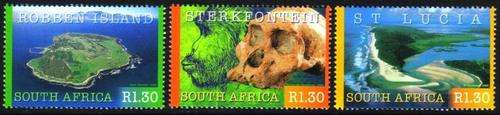 South Africa - 2000 World Heritage Sites Set MNH SACC 1286-1288