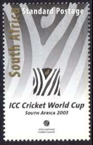 South Africa - 2001 ICC Cricket World Cup 2003 MNH SACC 1454