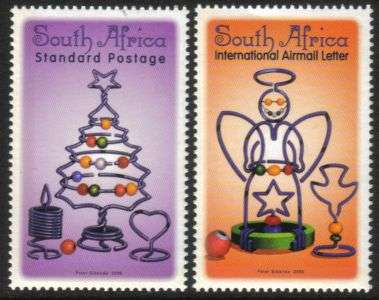 South Africa - 2005 Christmas Set MNH SACC 1741-1742