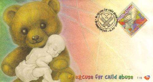 South Africa - 2001 Child Abuse FDC 7.15