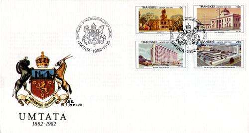 Transkei - 1982 Centenary of Umtata Municipality FDC 1.28