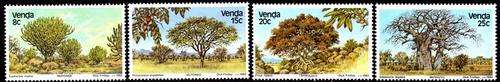 Venda - 1982 Indigenous Trees (1st series) Set MNH SACC 63-66