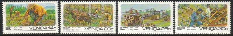 Venda - 1986 Forestry Set MNH SACC 143-146