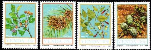 Venda - 1987 Food from the Veld (2nd series) MNH Set SACC 164-167