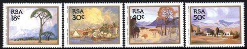 South Africa - 1989 Pierneef Paintings Set MNH SACC 704-707
