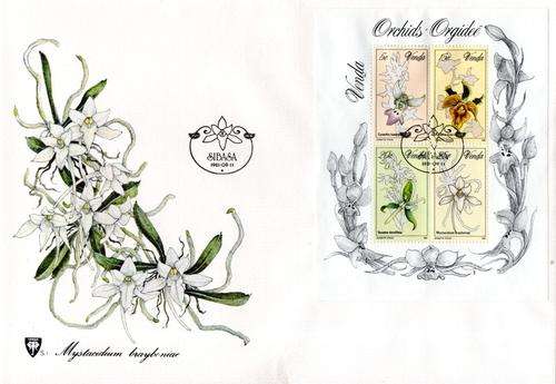 Venda - 1981 Orchids MS FDC S1